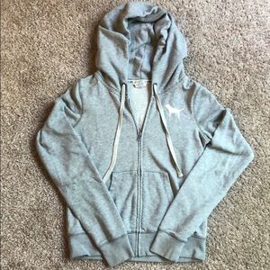 Pink Victoria’s Secret Zip-Up Hoodie